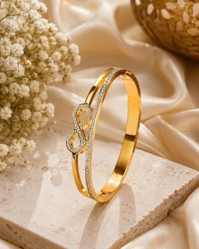 Infinity Spark Anti-Tarnish Bracelet (Baby Size)
