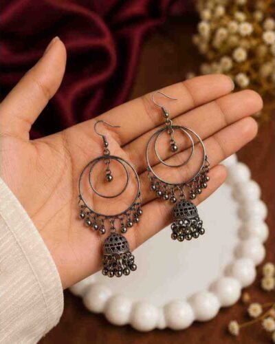 Oxidise Earring