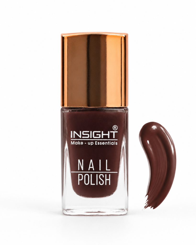Chocolate Brown Long Lasting Nail Color Paint | 9 ML