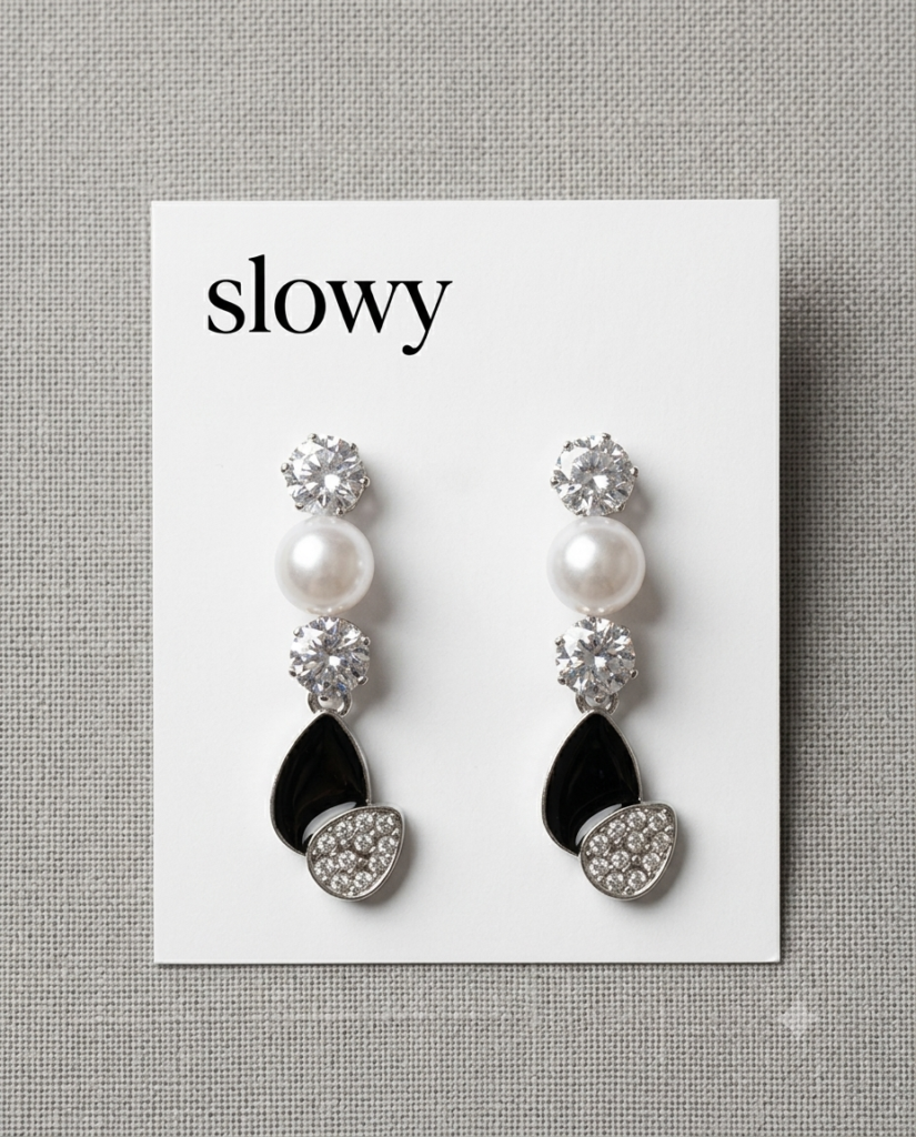 Combo Pack of 3 Stylish Pearl Drop Earrings
